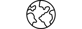 Globe icon