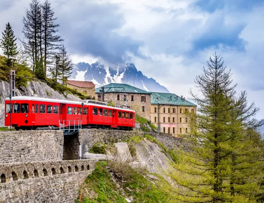 Train Swiss Alps