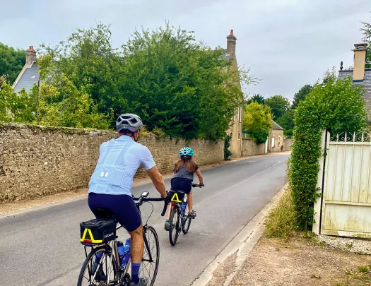 Backroads Guests Biking