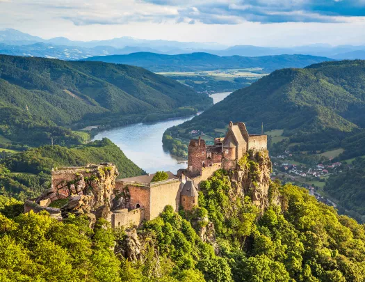 Castle on top of a hill in Germany.