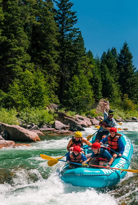 White water rafting