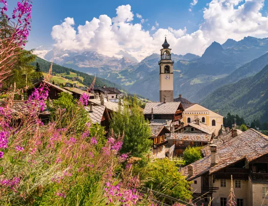 Buildings with a clocktower above all other buildings