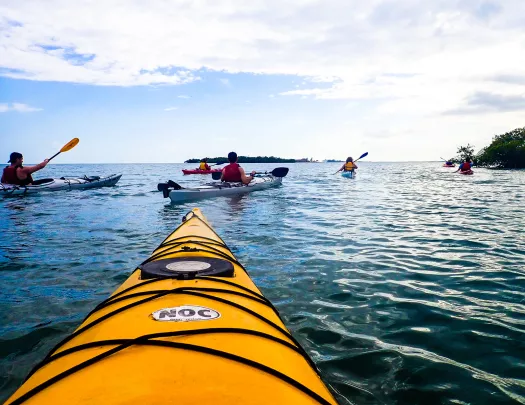 Kayaking Belize