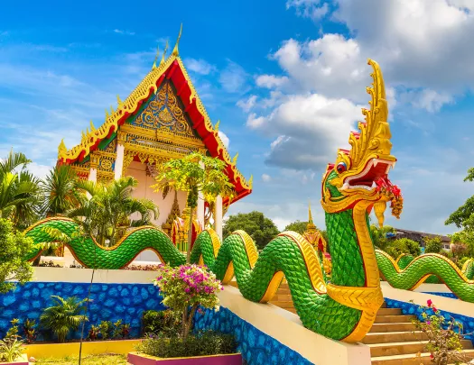 Ornate temple in Thailand
